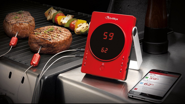 GrillEye Smart Bluetooth Grilling & Smoking Thermometer | $60 | Amazon